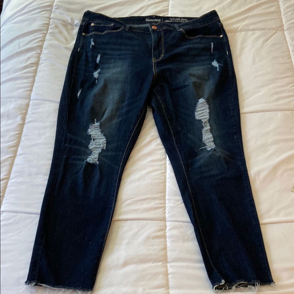 2for $20: LEVIS Blue Distressed Women's Jeans